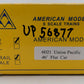 American Models 6021 S Scale Union Pacific 46' Flat Car EX/Box