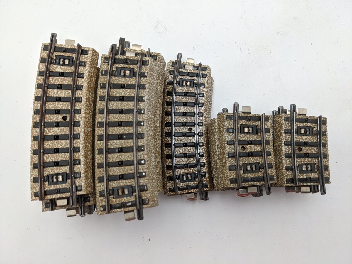 Marklin HO Scale Assorted Track 23-5101 & 13-5102 [36] VG