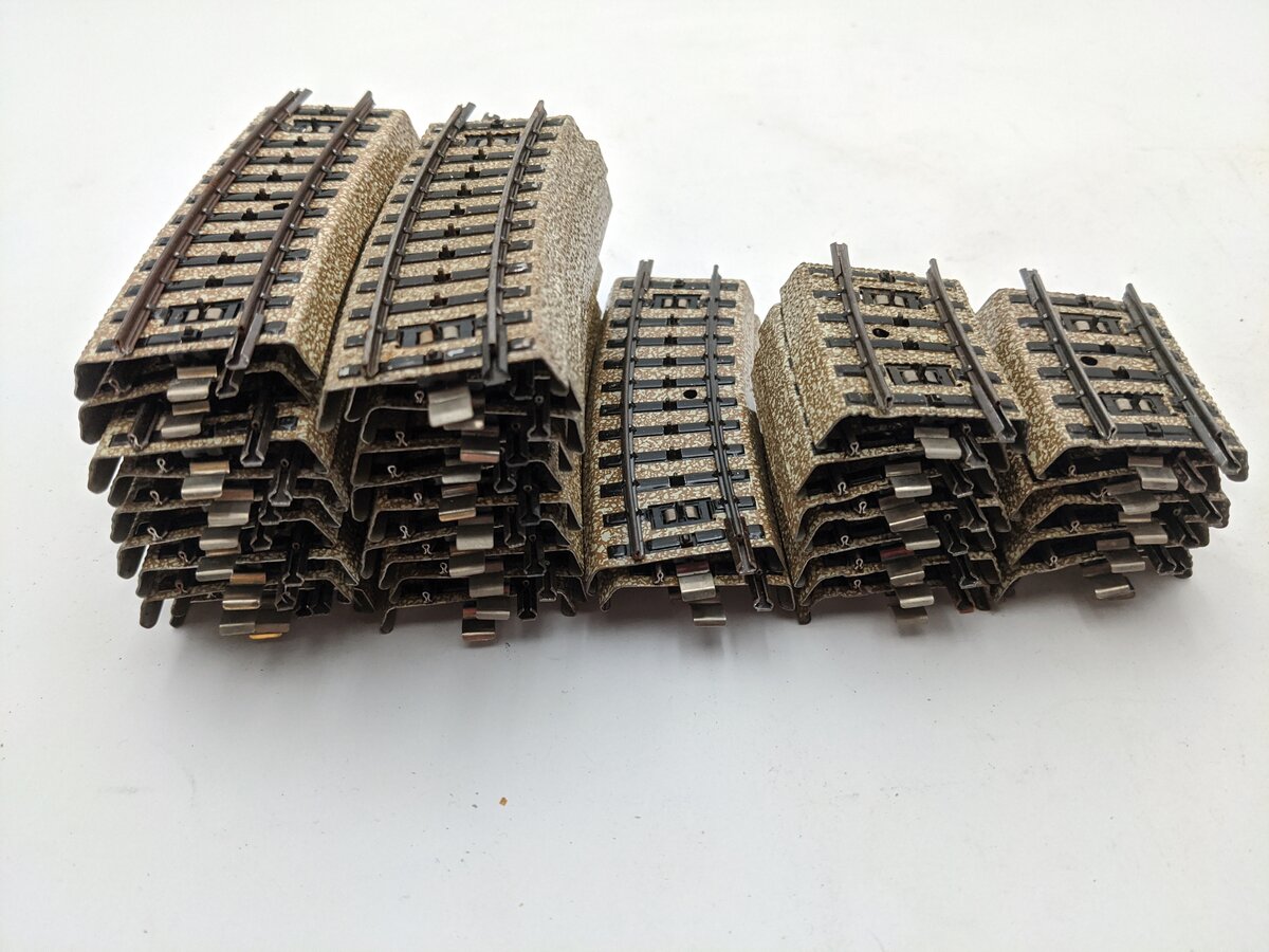Marklin HO Scale Assorted Track 23-5101 & 13-5102 [36] VG