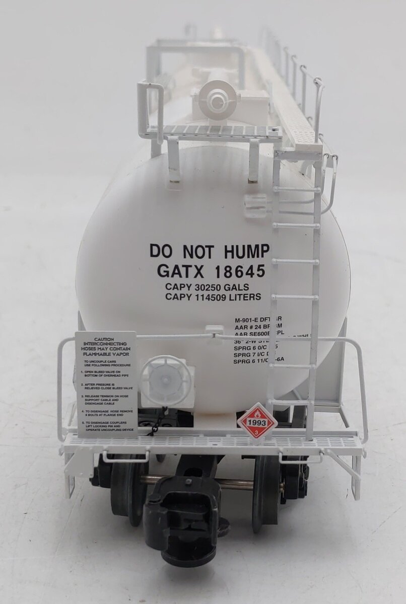 Lionel 6-85137 O Tank Train Car White #18645 EX/Box
