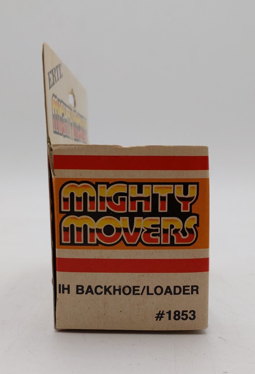 Ertl 1853 1:64 Mighty Movers IH Backhoe/Loader EX/Box