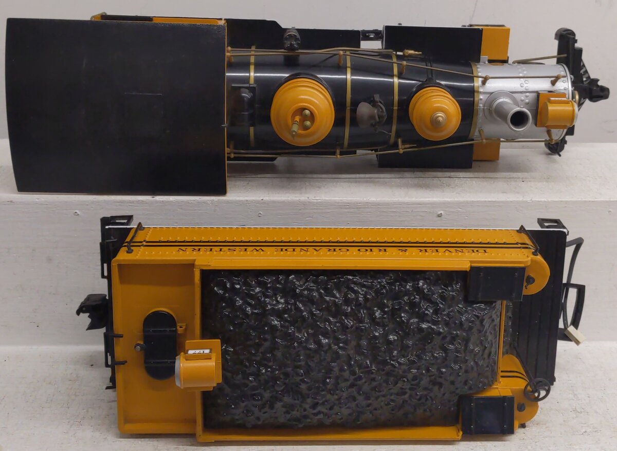 Bachmann 177 G Denver & Rio Grande Western Steam Locomotive & Tender #177 EX