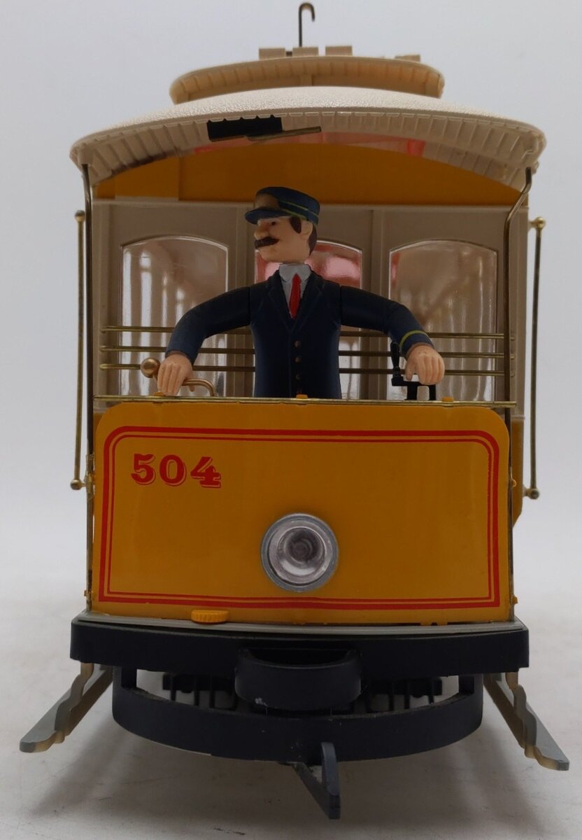 Bachmann 93938 G Scale United Traction Co Motorized Open Street Car EX