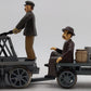 Bachmann 96201 G Motorized Handcar with Trailer EX
