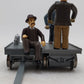 Bachmann 96201 G Motorized Handcar with Trailer EX
