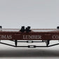 Bachmann 93527 G Scale Ely Thomas Lumber Flatcar w/Logs EX