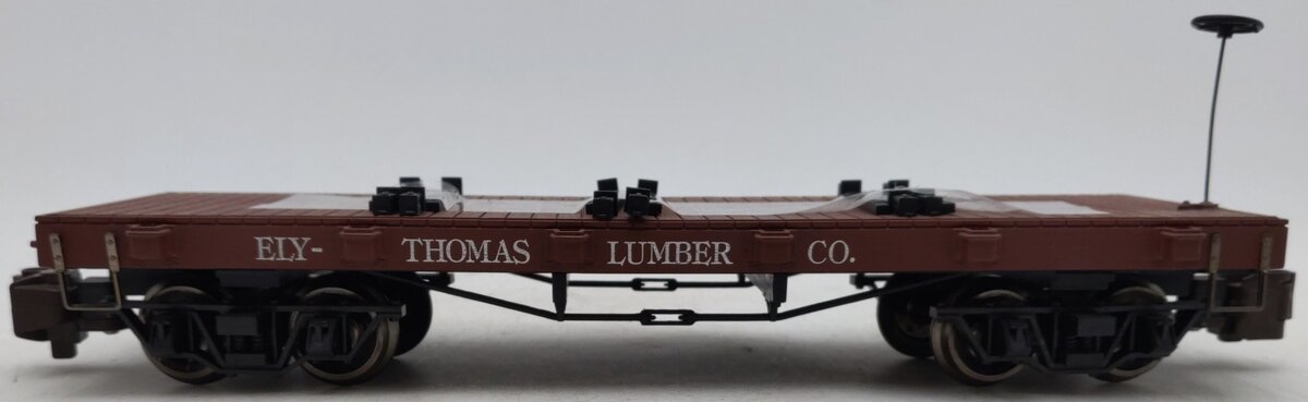 Bachmann 93527 G Scale Ely Thomas Lumber Flatcar w/Logs EX