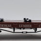Bachmann 93527 G Scale Ely Thomas Lumber Flatcar w/Logs EX