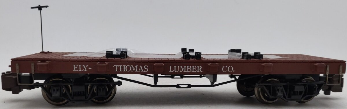Bachmann 93527 G Scale Ely Thomas Lumber Flatcar w/Logs EX