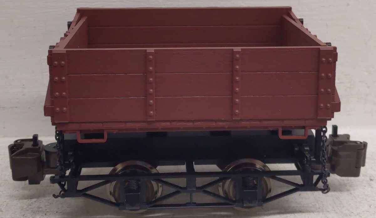 Bachmann 92502 G Scale Brown Side Dump Car EX/Box