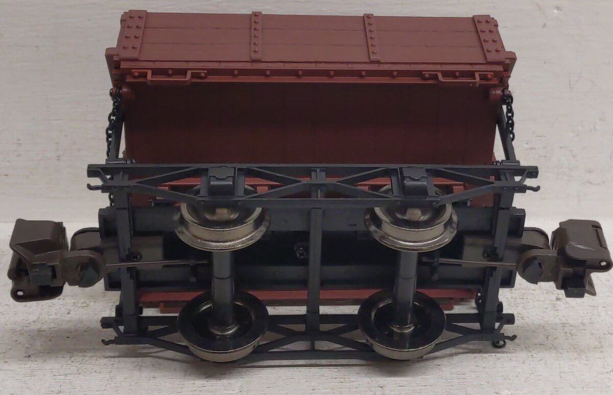 Bachmann 92502 G Scale Brown Side Dump Car EX/Box