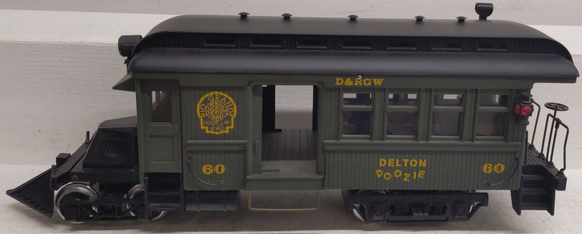 Delton 2264 G Scale Denver & Rio Grande Western Mack Rail Bus #60 VG