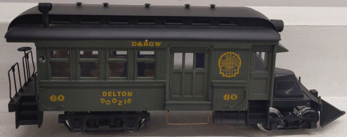 Delton 2264 G Scale Denver & Rio Grande Western Mack Rail Bus #60 VG