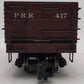 Bachmann 98514 G Pennsylvania Wood Ore Hopper Car #417 w/Metal Wheels EX
