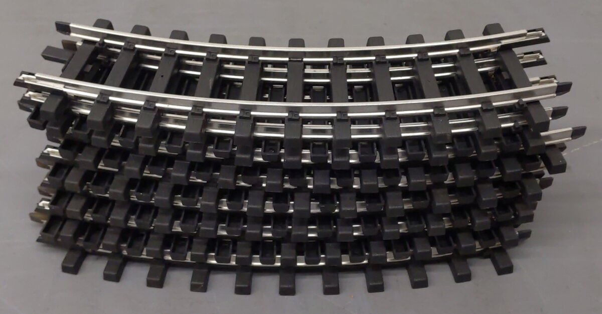 Bachmann 94501 G Curved Steel Alloy Track (12) EX