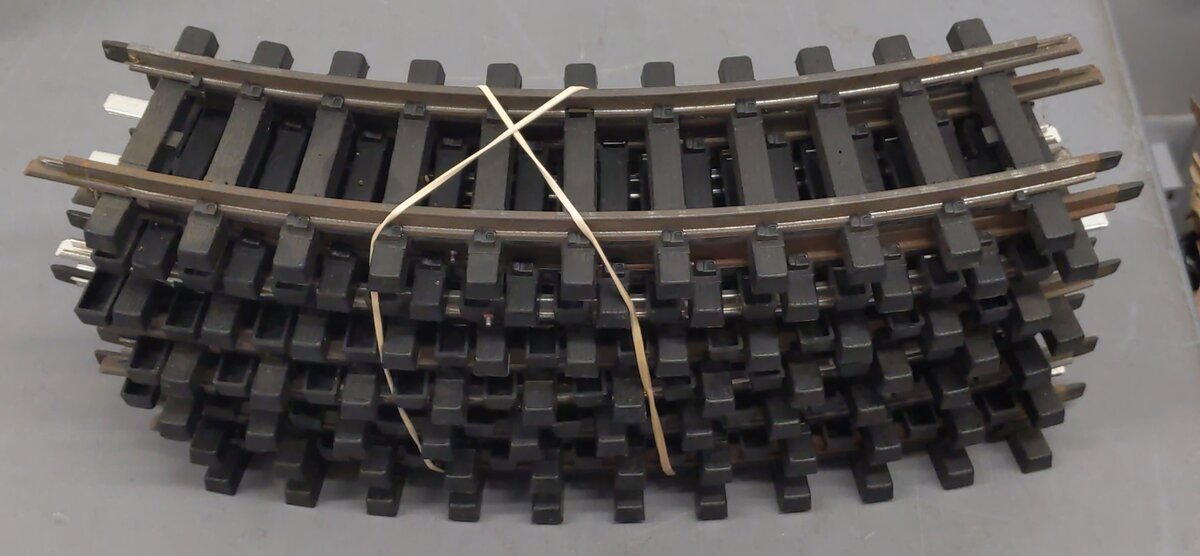 Bachmann 94501 G Curved Steel Alloy Track (12) VG