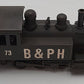 HO Scale Brass 2-6-2 Steam Locomotive B&PH #73 VG