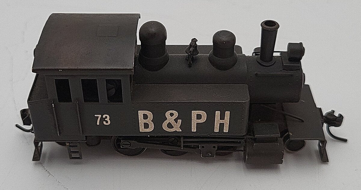 HO Scale Brass 2-6-2 Steam Locomotive B&PH #73 VG