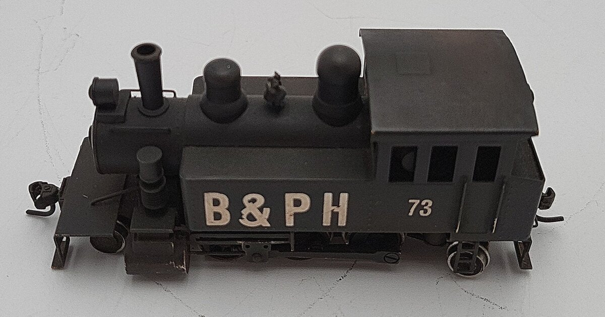 HO Scale Brass 2-6-2 Steam Locomotive B&PH #73 VG