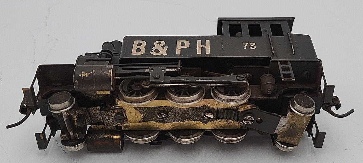 HO Scale Brass 2-6-2 Steam Locomotive B&PH #73 VG