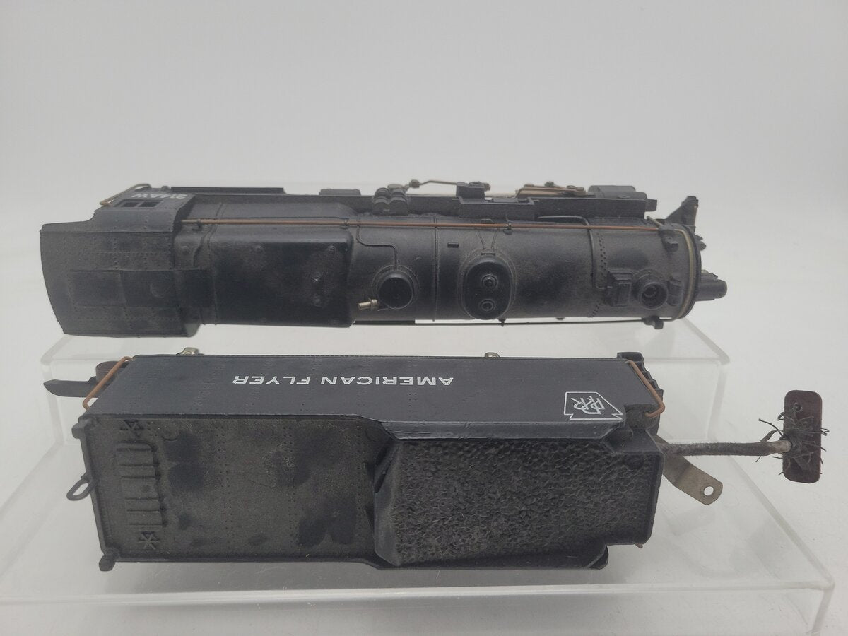 American Flyer 314AW Vintage S Steam Locomotive & Tender VG