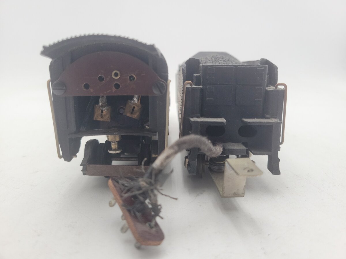 American Flyer 314AW Vintage S Steam Locomotive & Tender VG