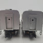 American Flyer 477 & 478 Vintage S Silver Flash PAB Diesel Locomotive Set VG