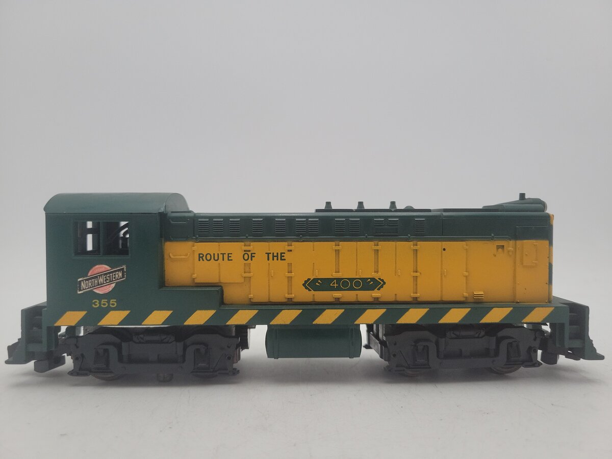 American Flyer 355 Vintage S CNW "Route of the 400" Diesel Locomotive #355 VG