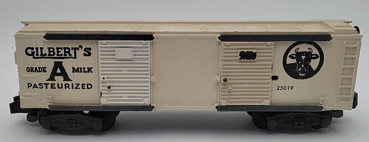 American Flyer 25019 Vintage S Gilbert's Milk Operating Car VG/Box