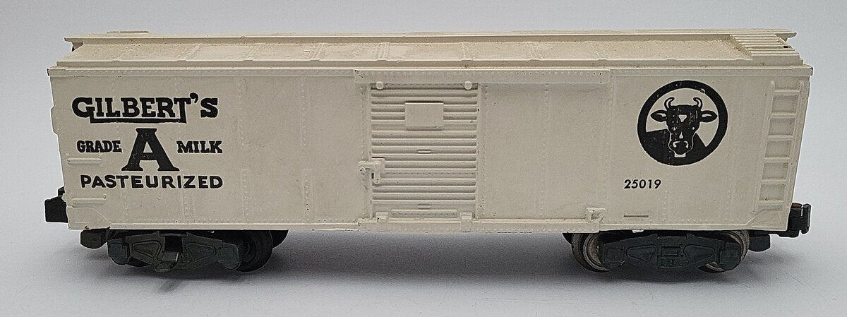American Flyer 25019 Vintage S Gilbert's Milk Operating Car VG/Box