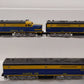 American Flyer 485 S Gauge Postwar Santa Fe ABA Diesel Locomotive Set VG