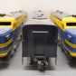American Flyer 485 S Gauge Postwar Santa Fe ABA Diesel Locomotive Set VG