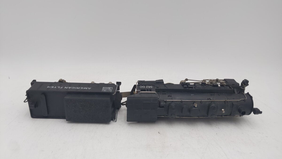 American Flyer 342DC Vintage S NKP 0-8-0 Diecast Steam Switcher EX