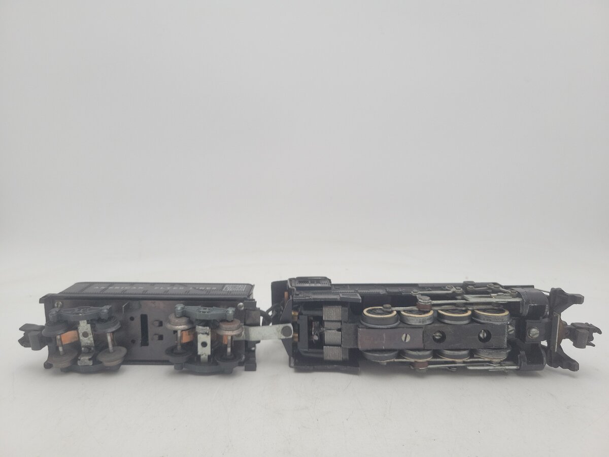 American Flyer 343 Vintage S Gauge Nickel Plate Road 0-8-0 Steam Switcher VG