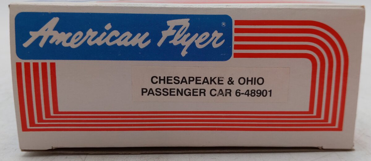 American Flyer 6-48901 S Gauge Chesapeake & Ohio Passenger Coach Car EX/Box