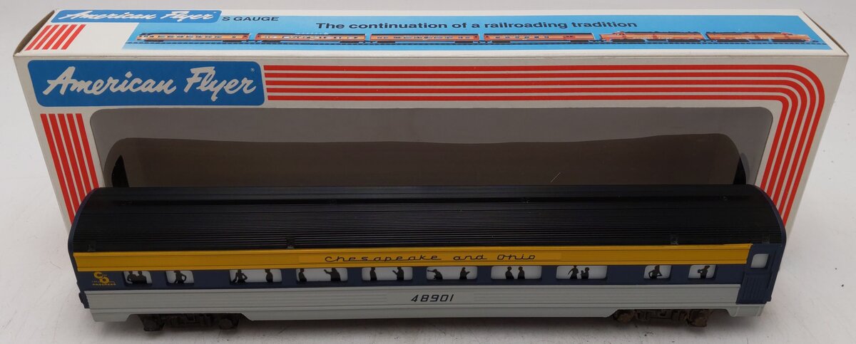 American Flyer 6-48901 S Gauge Chesapeake & Ohio Passenger Coach Car EX/Box