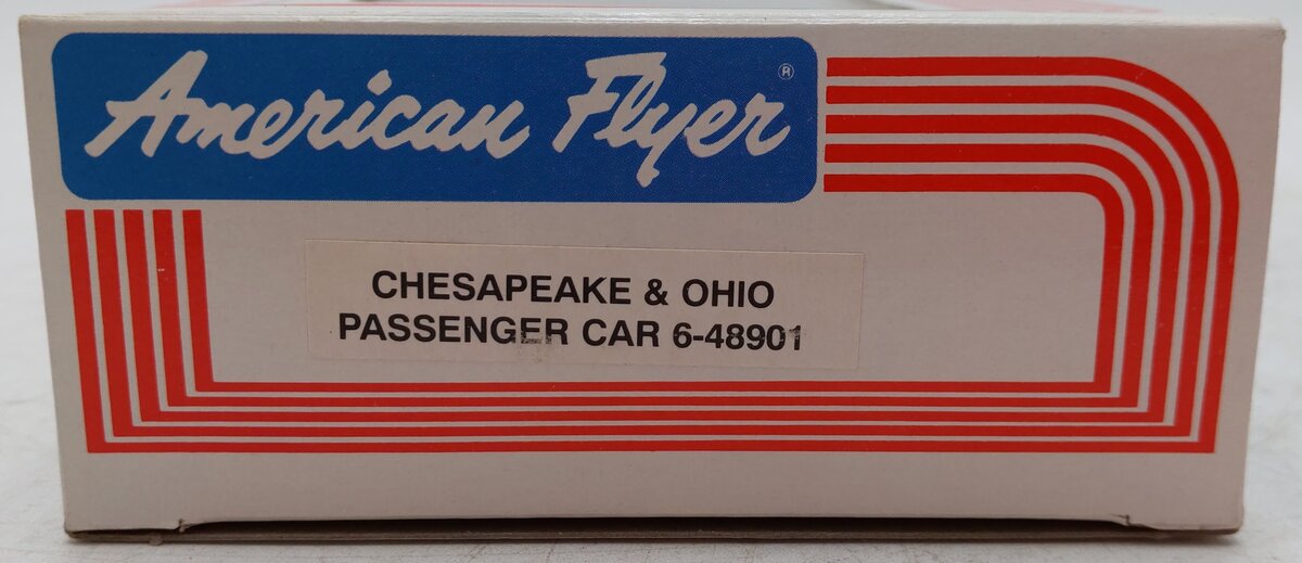 American Flyer 6-48901 S Gauge Chesapeake & Ohio Passenger Coach Car EX/Box