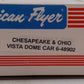 American Flyer 6-48902 S Gauge Chesapeake & Ohio Vista Dome Car EX/Box