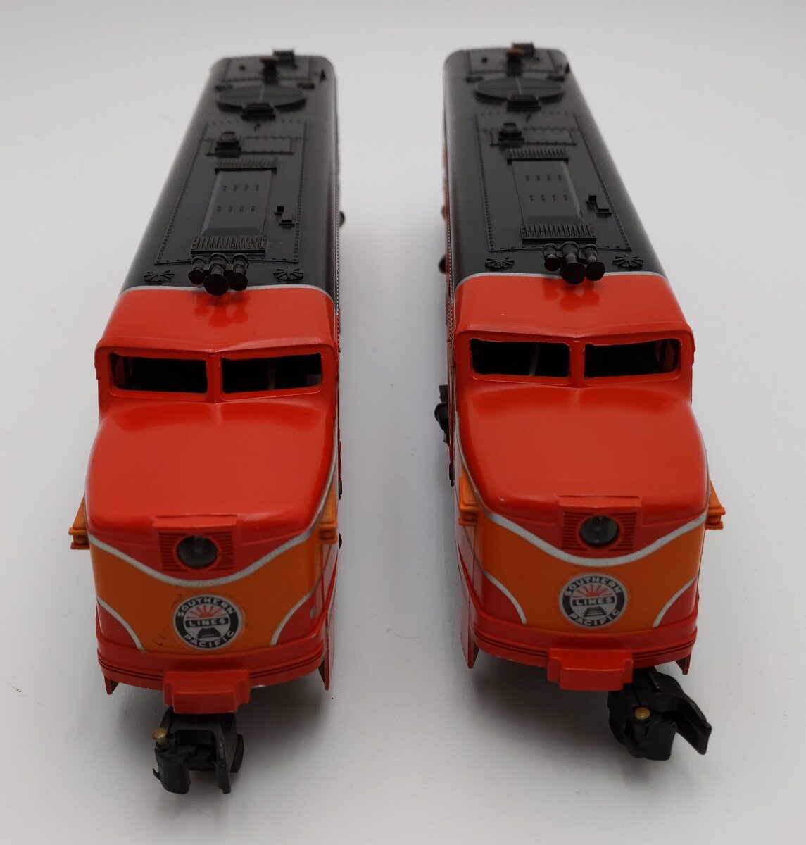 American Flyer 4-8150 S Gauge SP Daylight PA-1 AA Diesel Locomotive Set EX/Box