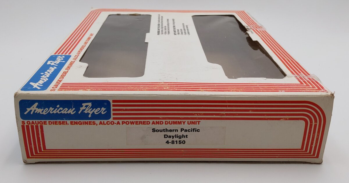American Flyer 4-8150 S Gauge SP Daylight PA-1 AA Diesel Locomotive Set EX/Box