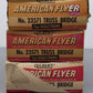 American Flyer/Marx 23571/581 Vintage S  Truss & Girder Bridges [9] VG