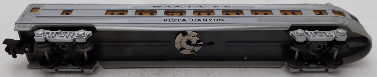 American Flyer 6-48947 S Gauge Santa Fe Streamlined Vista Canyon Observation Car EX/Box