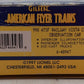 American Flyer 6-48947 S Gauge Santa Fe Streamlined Vista Canyon Observation Car EX/Box