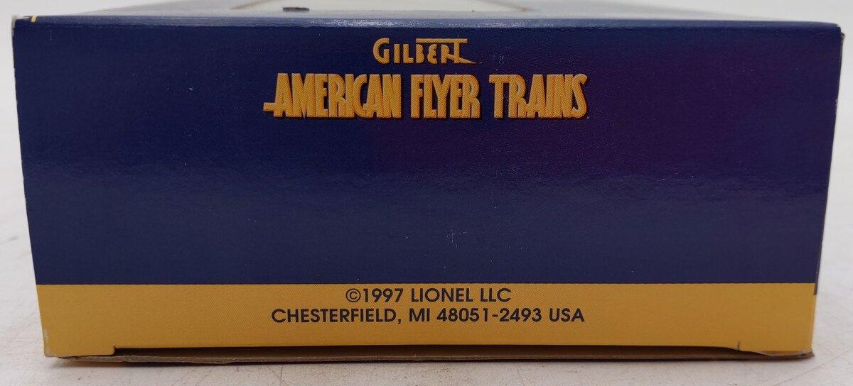 American Flyer 6-48947 S Gauge Santa Fe Streamlined Vista Canyon Observation Car EX/Box
