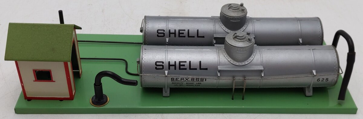 American Flyer 768 Vintage S Shell Oil Supply Depot VG/Box