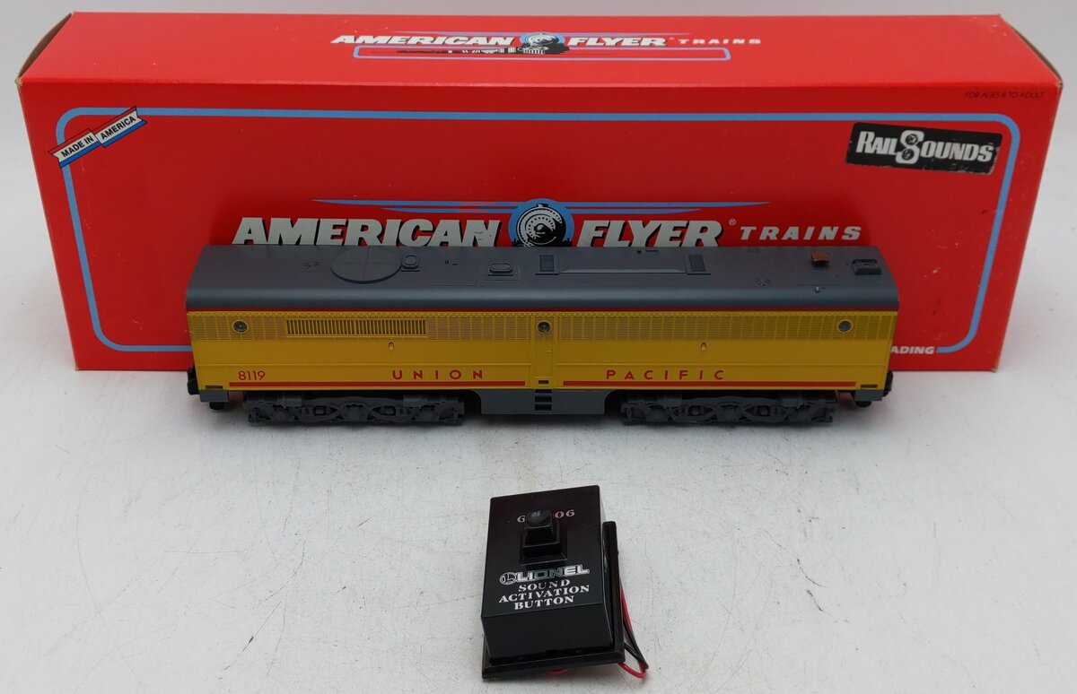 American Flyer 6-48119 S Union Pacific B Unit Non-Powered Diesel Locomotive VG/Box