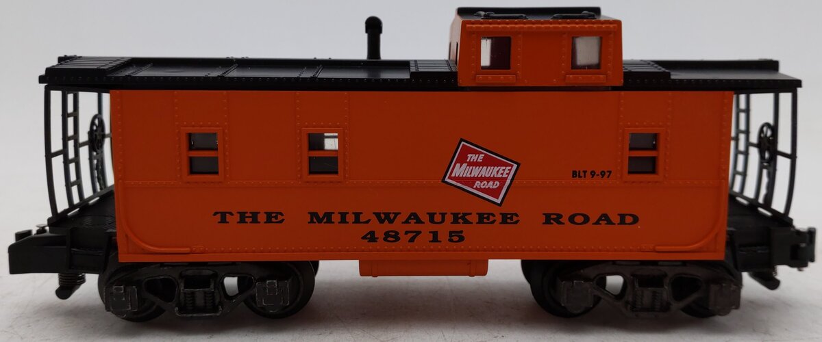 American Flyer 6-48715 S Gauge Milwaukee Road Offset Cupola Caboose #48715 EX/Box