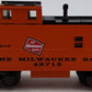 American Flyer 6-48715 S Gauge Milwaukee Road Offset Cupola Caboose #48715 EX/Box