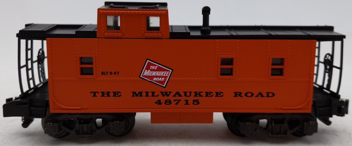 American Flyer 6-48715 S Gauge Milwaukee Road Offset Cupola Caboose #48715 EX/Box