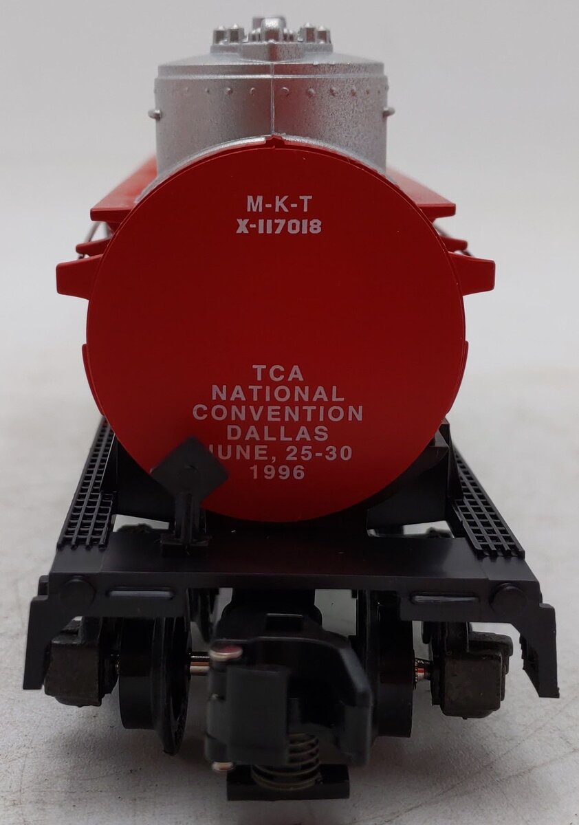 American Flyer 6-48497 S Gauge TCA 1996 M-K-T 3-Dome Tank Car #X-117018 EX/Box